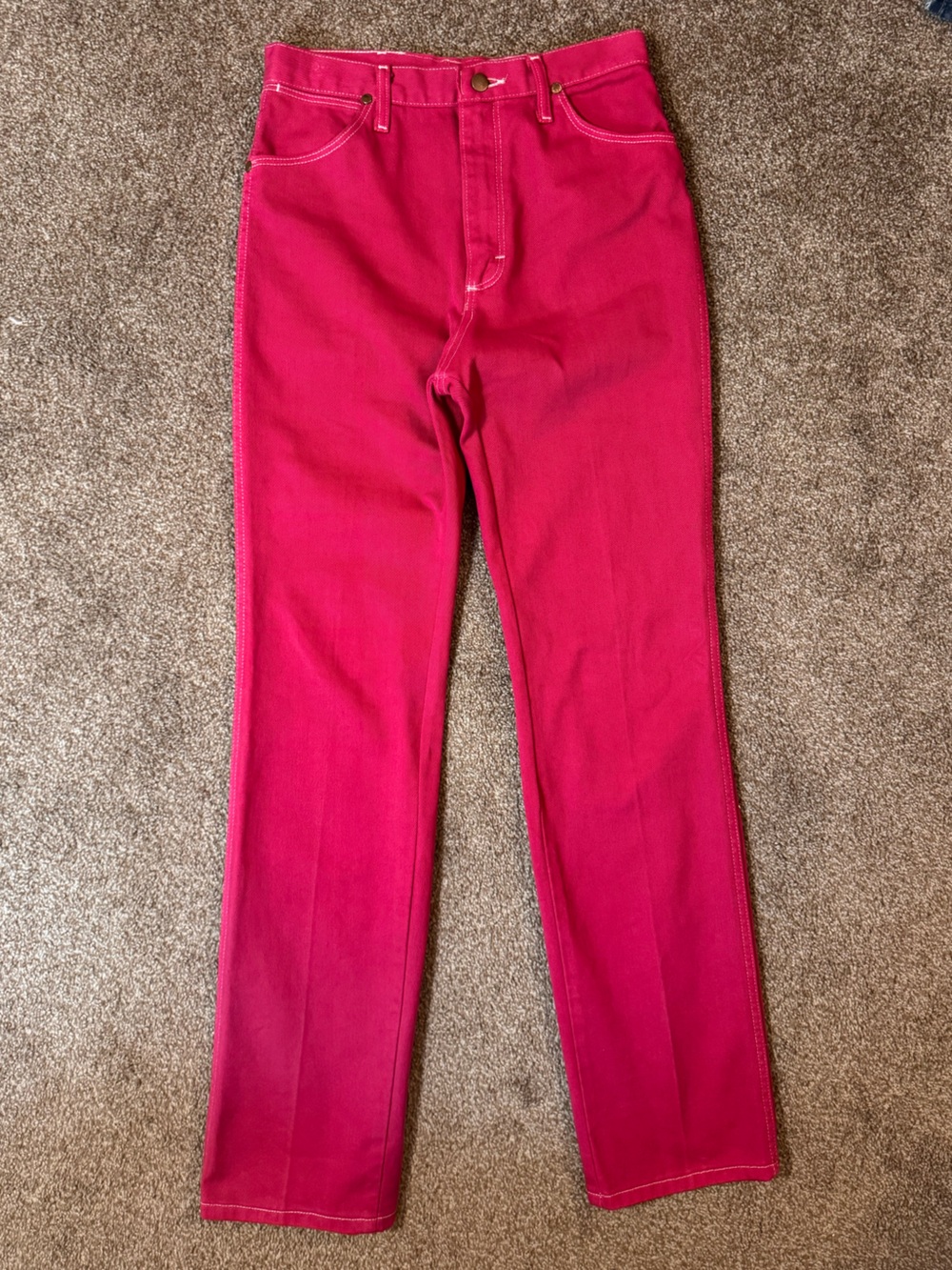 Vintage wrangler pink denim - Picture 4 of 10